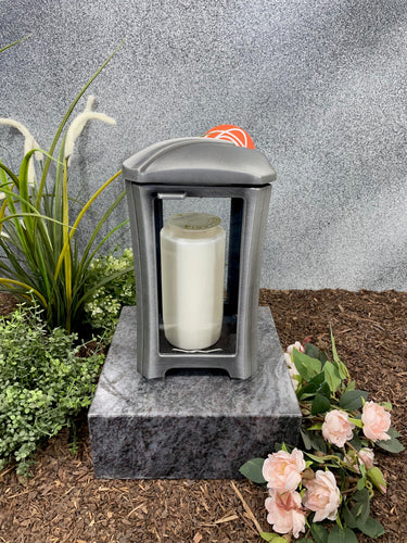 Grablampe Aluminium mit schlichter Applikation